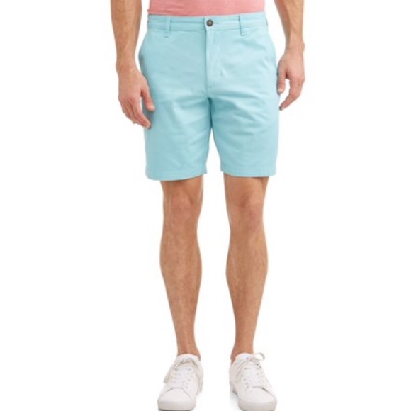 George Men’s Flat Front Shorts - Picture 1 of 4